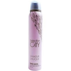 تصویر اسپری خوشبو کننده بدن زنانه مدل Lamour Lalique حجم 200میل سلکشن سیتی Selection City Body Spray Lamour Lalique For Women 200ml