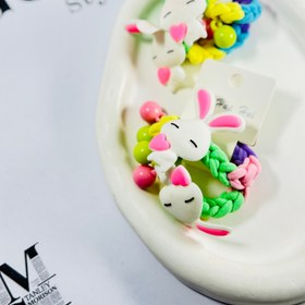 تصویر کش موی کارتی بافت عروسکی 