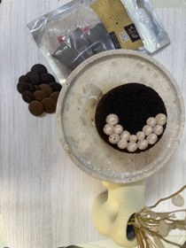 تصویر پودر کیک خونگی‌نبات با طعم‌ خیس شکلاتی ۷۵۰گرم Wet chocolate cake powder