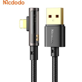 تصویر کابل شارژ USB به لایتنینگ 3 آمپر MCDODO مدل CA-3511 و MCDODO CA-3510 طول 1.8 و 1.2 متر 