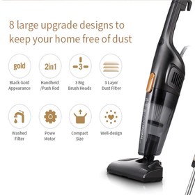 تصویر جاروبرقی درما مدل DX115C Deerma DX115C Vacuum Cleaner