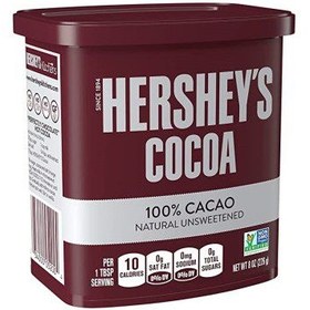 تصویر پودر کاکائو خالص نچرال بدون شکر افزوده 225 گرم هرشیز – hershey’s 