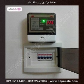 تصویر محافظ برق - محافظ مرکزی - برق ساختمان - 35A IPP تک فاز ا Central voltage protector Central voltage protector