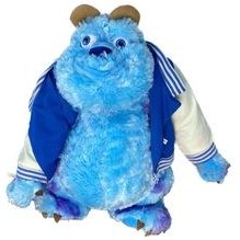 تصویر عروسک مدل سالیوان ایستاده ارتفاع 55 سانتی متر 