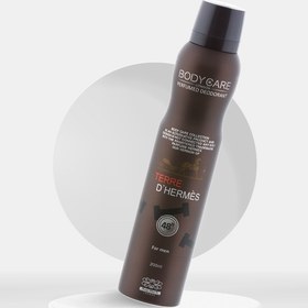 تصویر اسپری دئودورانت مردانه تق هرمس بادی کر ۲۰۰ میلی‌لیتر BodyCare TERRE D'HERMES Body Deodorant Spray For Men 200ml