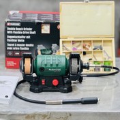تصویر سنگ رومیزی و فرز مینیاتوری پارکساید(اکبند)مدل parkside PDFW 120 a2 