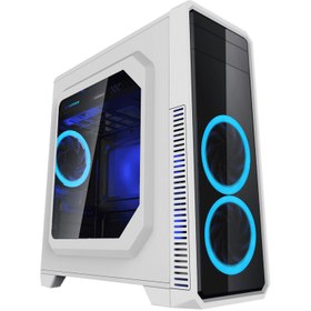 تصویر کیس کامپیوتر گیم مکس مدل G561 GameMax G561 White Gaming Computer Case