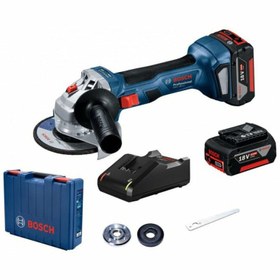 تصویر مینی سنگ شارژی 18 ولت بوش مدل GWS 180 LI Bosch GWS 180 LI Cordless Angle Grinder