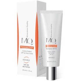 تصویر کرم ضد آفتاب و ضد لک بی رنگ ام کیو مدل بایو تچ SPF50 INVISIBLE BIO TACHES SUNSCREEN CREAM MQ 55ml