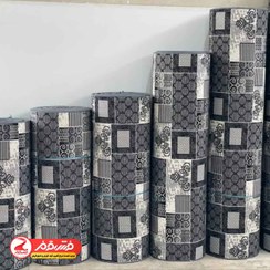 تصویر گلیم فرش برشی طرح آوا دودی 