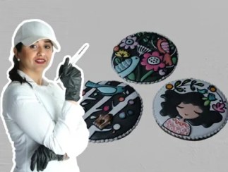 تصویر کوکی دکوراتیو با سارا یوسفی 