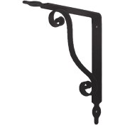 تصویر گونیا طبقه سارومدلBR14 مشکی shelf bracket saro br14 b