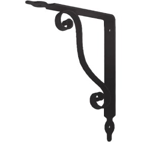 تصویر گونیا طبقه سارومدلBR14 مشکی shelf bracket saro br14 b