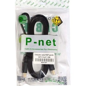 تصویر کابل 3 متری HDMI برند P-net با گارانتی 24 ماهه 