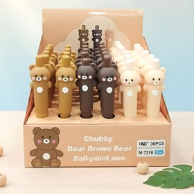 تصویر خودکار فانتزی طرح خرسی - صورتی 