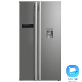 تصویر یخچال و فریزر مایدیا مدل HC683WEN ا Midea HC683WEN Side By Side Refrigerator Midea HC683WEN Side By Side Refrigerator