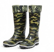 تصویر چکمه ساق بلند خزدار تکاور 