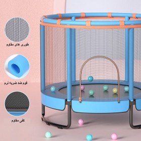 تصویر ترامپولین حفاظ از بالا و کنار مدل 140U 