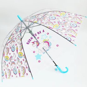 تصویر چتر یونیکورن ch22 - صورتی ch22