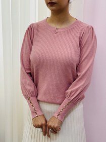 تصویر بلوز بافت شیک زنانه 