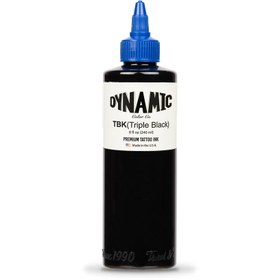 تصویر رنگ تتو داینامیک Dynamic TBK (Triple Black) Premium Tattoo Ink 