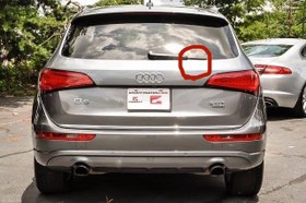 تصویر تیغه برف پاک کن عقب آئودی کیو فایو audi q5 