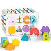 تصویر مکعب هوش جاگذاری اشکال و حروف انگلیسی هانگر 