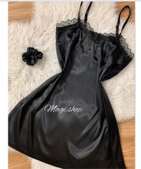 تصویر لباس خواب راحتی ساتن زنانه سایز ۳۶ تا ۴۲ 
