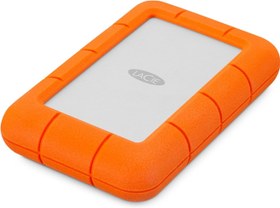 تصویر هارد دیسک اکسترنال LaCie Rugged Mini 5TB HDD قابل حمل – USB 3.0 USB 2.0 سازگار، درایو شاتل مقاوم در برابر گرد و غبار در برابر شوک قطره ای، لپ تاپ رایانه ای رایانه ای دسکتاپ رایانه Mac و رایانه (STJJ5000400) - ارسال 20 روز کاری LaCie Rugged Mini 5TB External Hard Drive Portable HDD – USB 3.0 USB 2.0 Compatible, Drop Shock Dust Rain Resistant Shuttle Drive, For Mac And PC Computer Desktop Workstation PC Laptop (STJJ5000400)