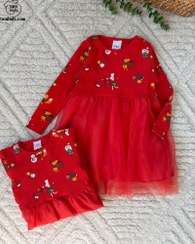 تصویر پیراهن قرمز کریسمسی 