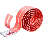 تصویر محافظ لبه تیز سیلیکونی شفاف مدل FMM111 - 4متری 