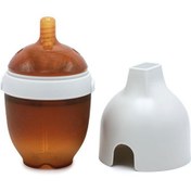 تصویر شیشه شیر هی اور شی سایز ۱۶۰ میل طوسی 