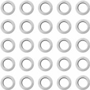 تصویر حلقه پلاستیکی نوار پرده پانچ دو طرفه (بسته 100 عددی) 