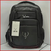 تصویر کوله پشتی لپتاپ برند Antler دارای پوررت هندزفری و USB ضد تعریق و طبی 