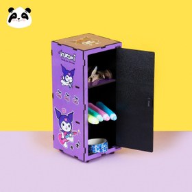 تصویر فایل/کمد چوبی مدل کرومی 