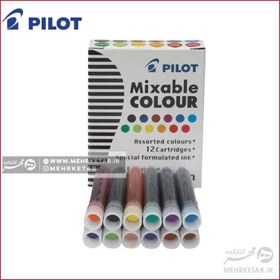 تصویر جوهر یدک قلم کالیگرافی پارالل پایلوت Pilot Parallel Pen REFILL 