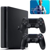 تصویر کنسول بازی سونی کپی خور PS4 Slim | حافظه 1 ترابایت + یک دسته اضافه PlayStation 4 Slim Copy Set 1TB + 1 extra controller