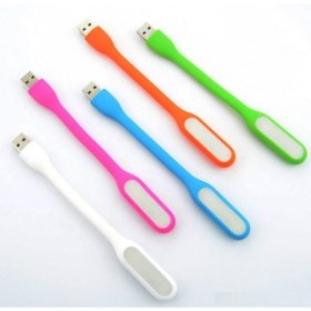 تصویر چراغ LED یو اس بی مدل Flexible USB Light - سبز 