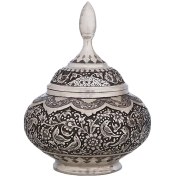 تصویر قندان قلم زنی استاد فتاحیان 