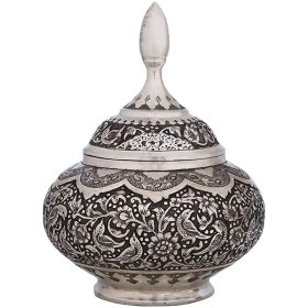 تصویر قندان قلم زنی استاد فتاحیان 