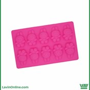 تصویر قالب سیلیکونی لبوبو ۱۰ عددی 