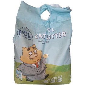 تصویر خاک گربه پی سی ال مدل ۰۳ وزن ۱۰ کیلوگرم Pcl 03 Cat Litter 10kg