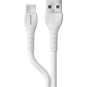 تصویر کابل کوتاه میکرو یو اس بی KingStar K520A 2.1A 25cm KingStar K520A 2.1A 25cm MicroUSB Cable