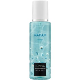 تصویر بادی اسپلش زنانه مدل Madam حجم 250 میل النترا Elentra Madam Body Splash For Women 250ml