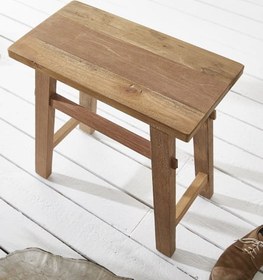 تصویر چهارپایه چوبی a123 