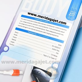 تصویر کابل شارژ تایپ سی مدل X222 ایکس کین 6 آمپر شش ماه ضمانت تعویض 