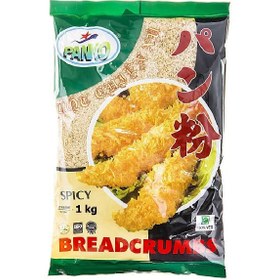 تصویر پودر سوخاری نارنجی پانکو پاپریکا مقدار 1000 گرم Panko spicy Bread Crumbs 1 kg