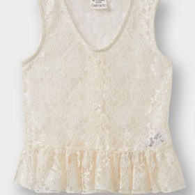 تصویر تی شرت نوزاد دختر بژ دفکتو 