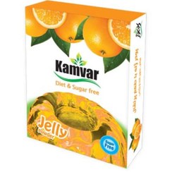 تصویر پودر ژله پرتقال بدون قند و رژیمی کامور | پیام دیابت kamvar Orange Jelly Powder