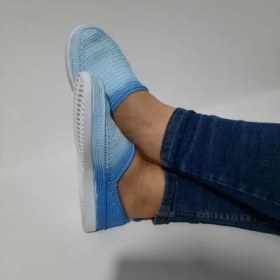 تصویر گیوه رنگی ساده زنانه 